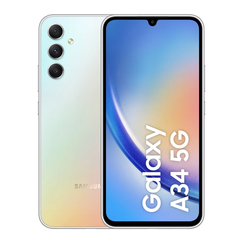 Image : Samsung Galaxy A34 5G 128 Go Gris SM-A346BZSAEUB