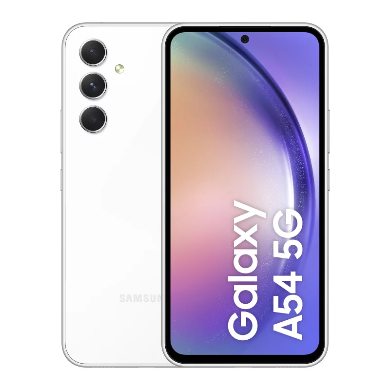 Image : Samsung Galaxy A54 128 Go Blanc SM-A546BZWCEUB