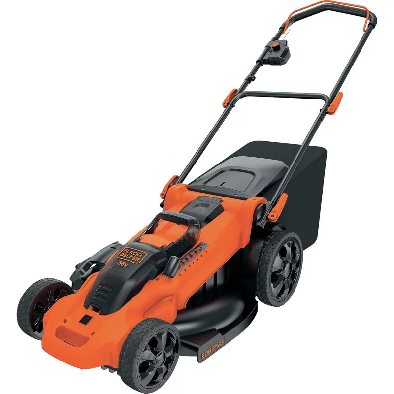 Image : Tondeuse Electrique 36V avec 2 Batterie 36V BLACK+DECKER  CLMA4820L2-QW