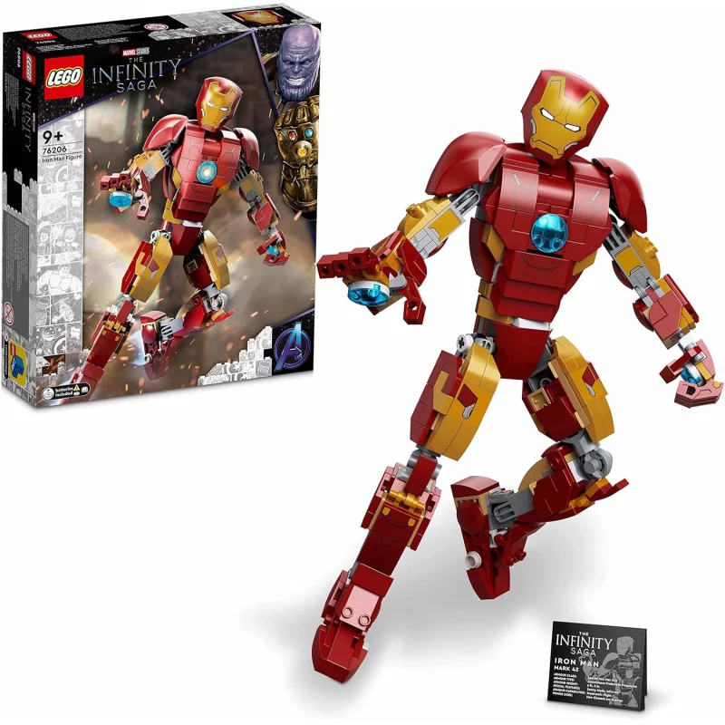 Image : LEGO Marvel 76206 L’armure articulee d’Iron Man