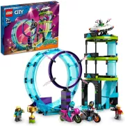 LEGO 60361 City Stuntz Le Defi Ultime des Motards Cascadeurs