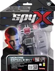 Lansay Spy X Montre espion 8 en 1