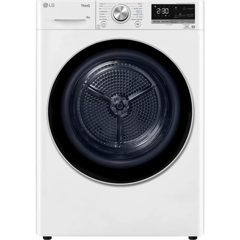Image : Seche linge pompe a chaleur LG RH9V51WH