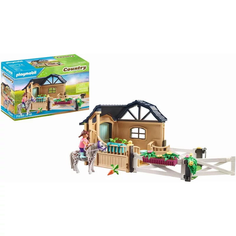 Image : Playmobil 71240 Extension Box avec Cheval