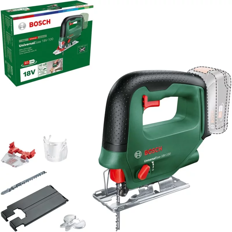 Image : Scie sauteuse sans fil Bosch - UniversalSaw 18V-100 0603011100