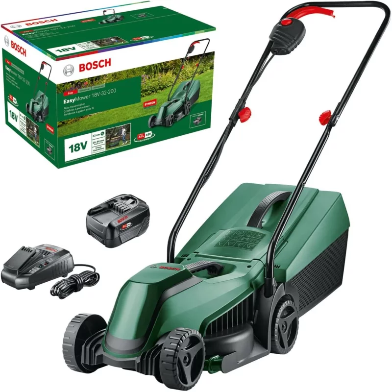 Image : Tondeuse sans Fil Bosch - EasyMower 18 V-32-200 06008B9D00