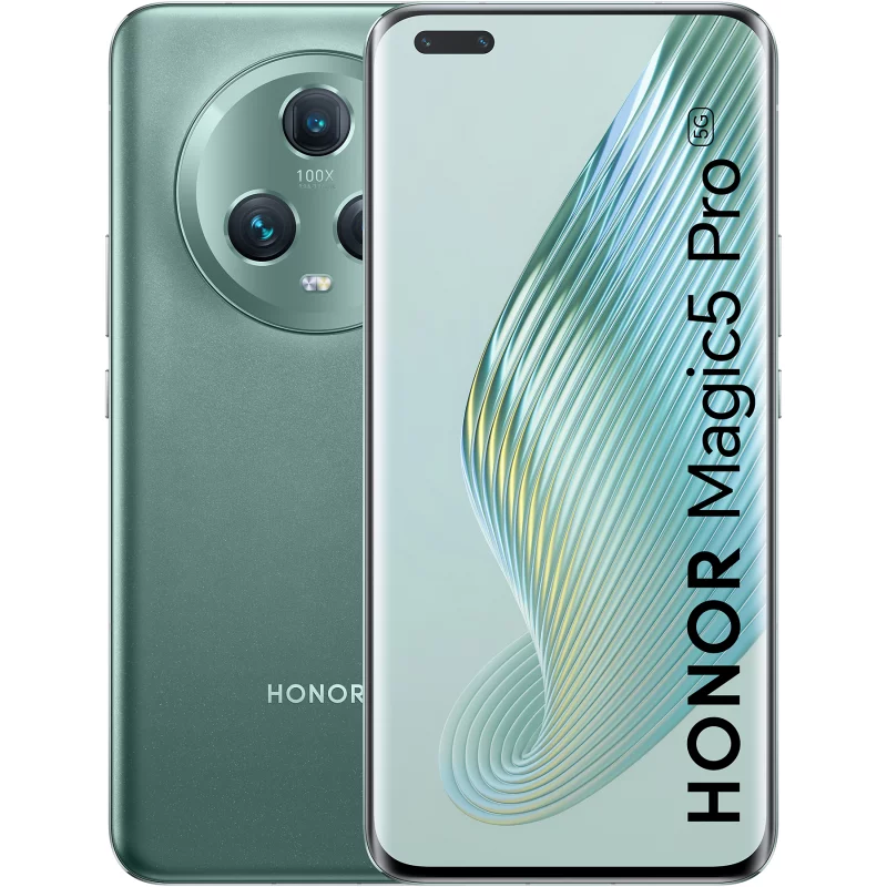Image : Honor Magic5 Pro 5G 512 Go Vert Meadow Green