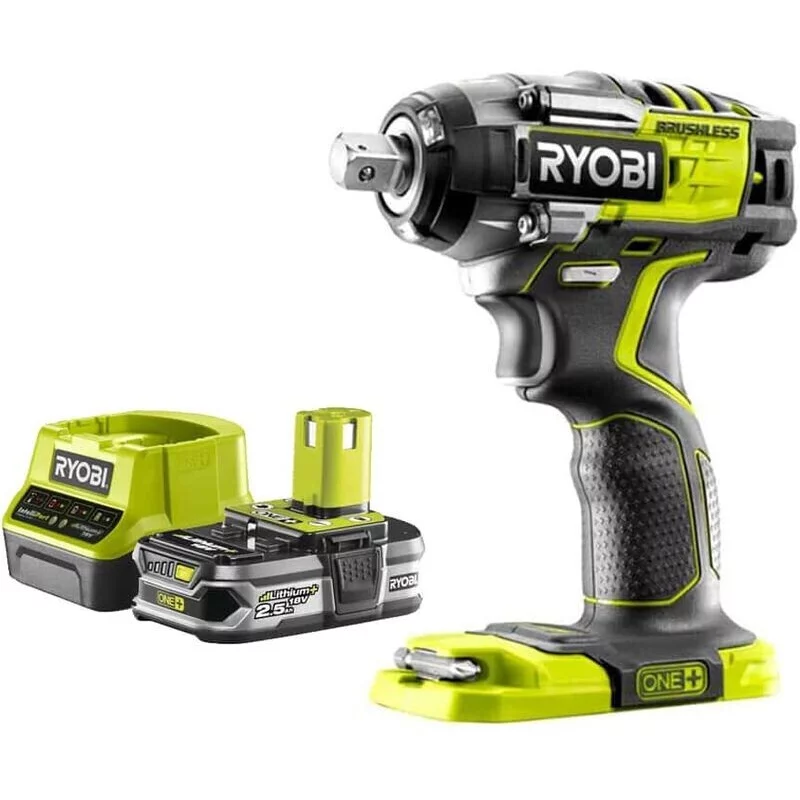 Image : Boulonneuse cle a choc brushless RYOBI ONE+ r18iw7-0 18V  sans batterie