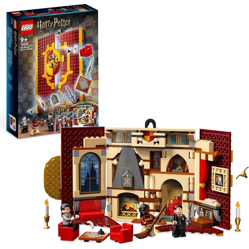 Image : LEGO 76409 Harry Potter Le Blason de la Maison Gryffondor