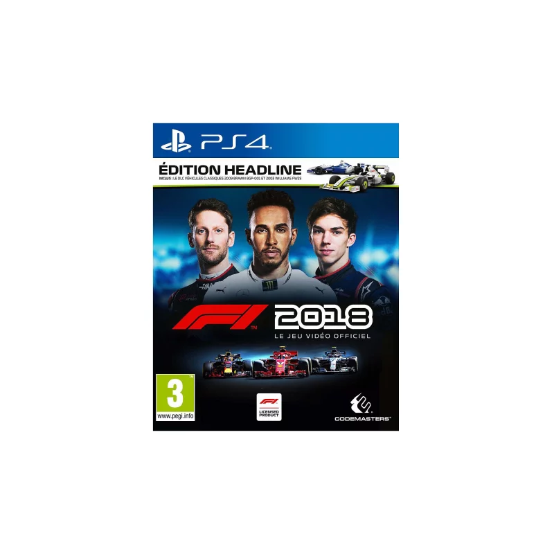 Image : F1 2018 - Edition Headline PS4
