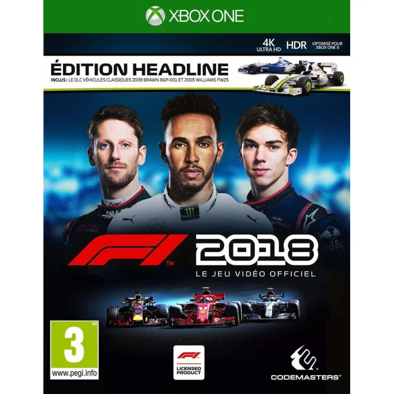 Image : F1 2018 - Edition Headline Xbox One