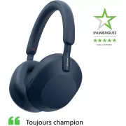 Image : Casque SONY WH-1000XM5 Bleu Minuit