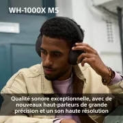 Image : Casque SONY WH-1000XM5 Bleu Minuit