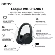 Image : Casque SONY WH-CH720N Noir