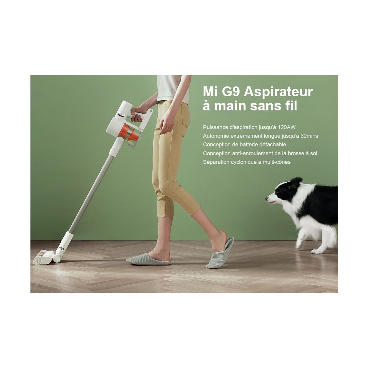 Bon plan sur l'aspirateur Xiaomi Mi G9 : 148.13€ chez AliExpress