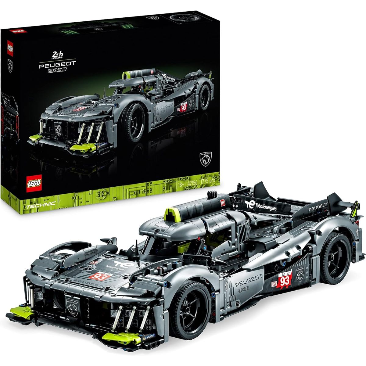 Coupon Amazon : LEGO 42156 Technic Peugeot 9X8 24H Le Mans avec 22.50€ de remise