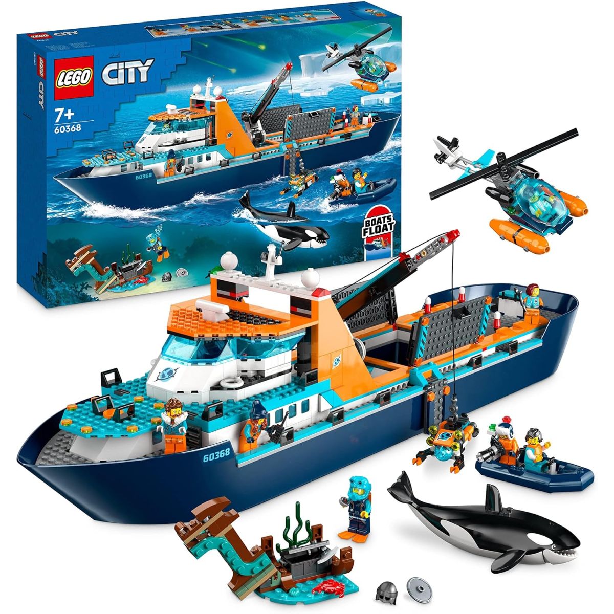 Comment bénéficier d'une remise de 20€ sur le Lego City Le Navire d’Exploration Arctique (60368) ?