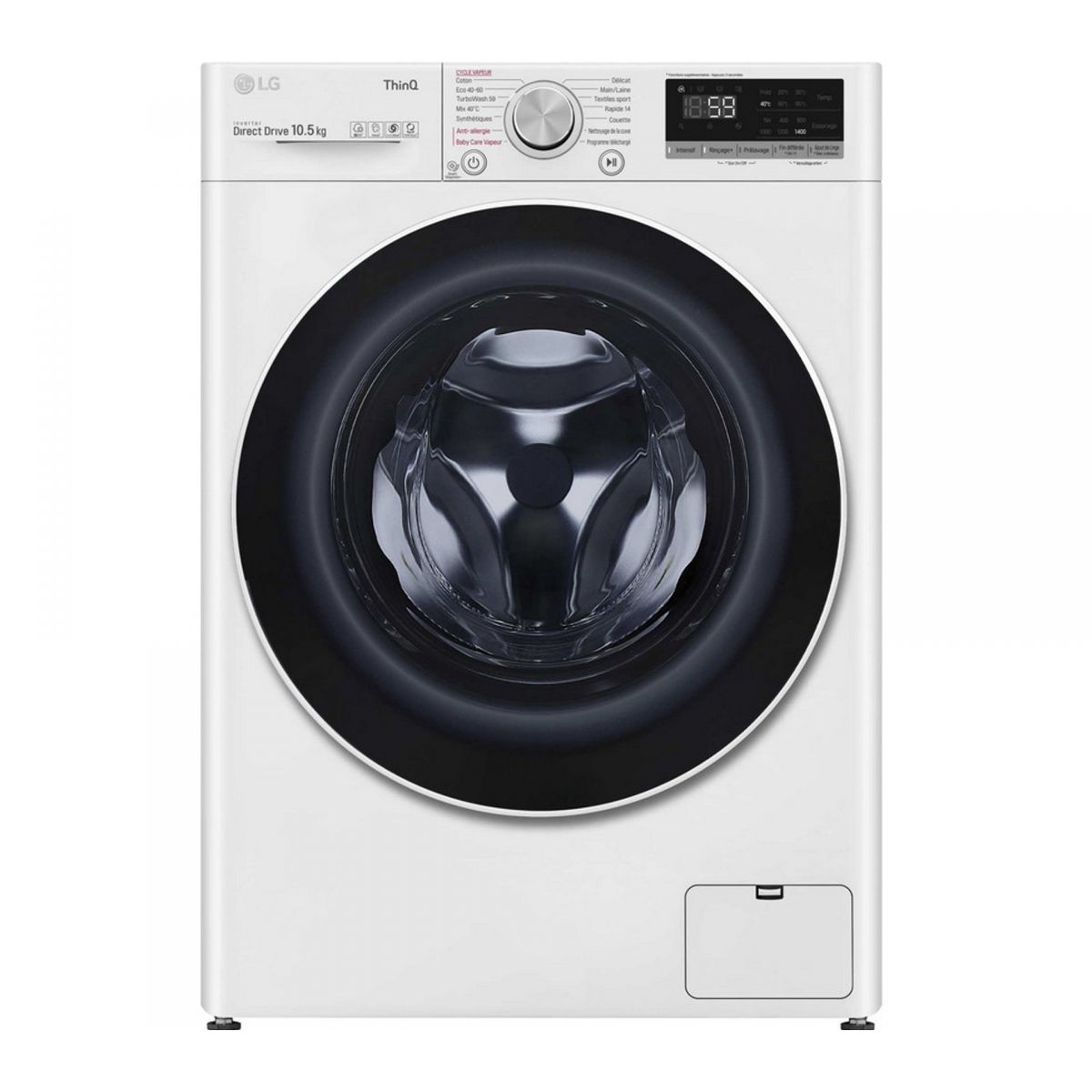 Promo Lave-linge LG : 80€ remboursés sur les F14V51WHSA et F964V51WRSA