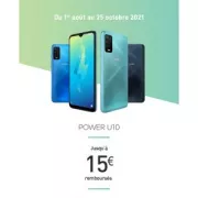 Promo Wiko Power U10 : 15€ de réduction