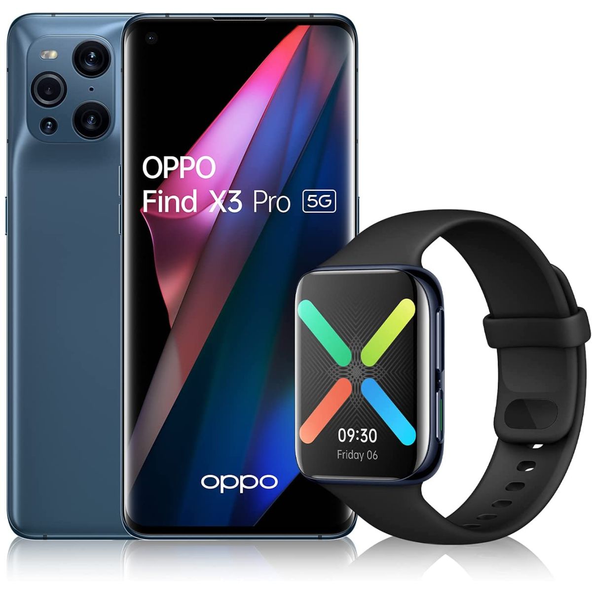 Promo Oppo Find X3 Pro + Oppo Watch 46mm chez Amazon