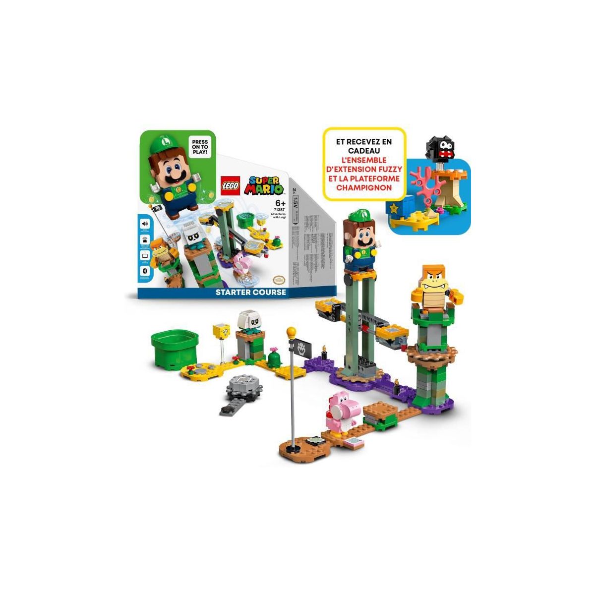 L'ensemble Lego Super Mario 30389 est offert chez CDiscount