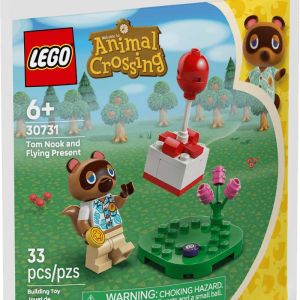 Lego Animal Crossing : Tom Nook et son cadeau volant offert dès 40 € d’achat