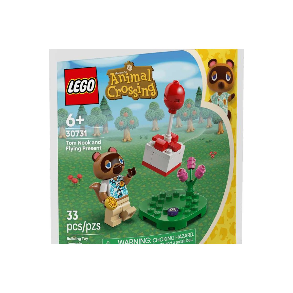 Lego Animal Crossing : Tom Nook et son cadeau volant offert dès 40 € d’achat