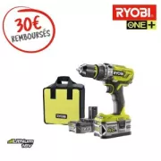 Promo Ryobi : Jusqu'à 30€ de réduction sur les perceuses