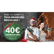 Promo Outils Bosch : 40€ de réduction
