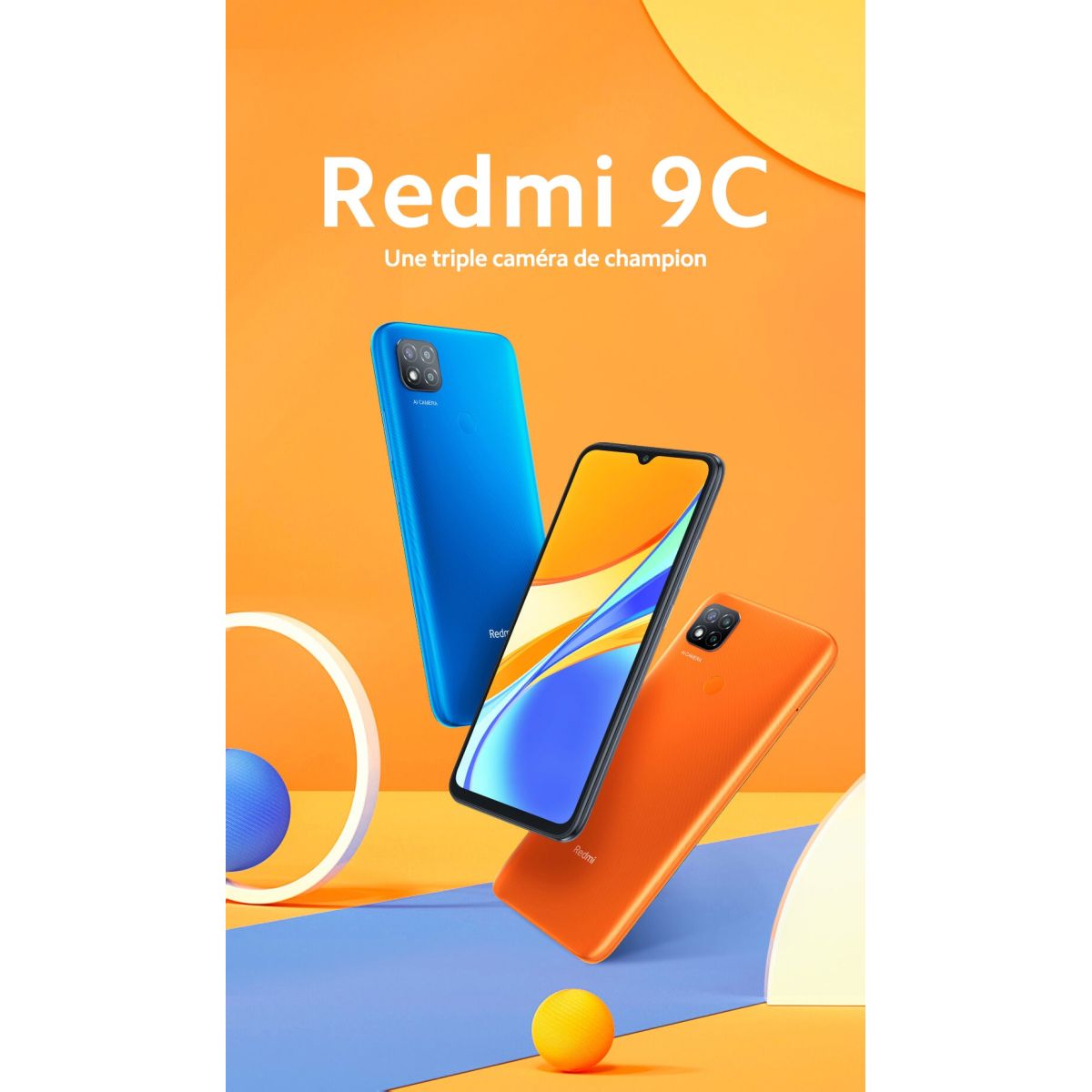 Promo Xiaomi Redmi 9C + Mi Band 5 : 88,43€ chez Ali Express