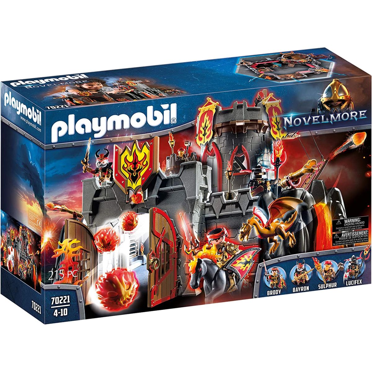 14€ de réduction sur le Playmobil 70221 chez Amazon