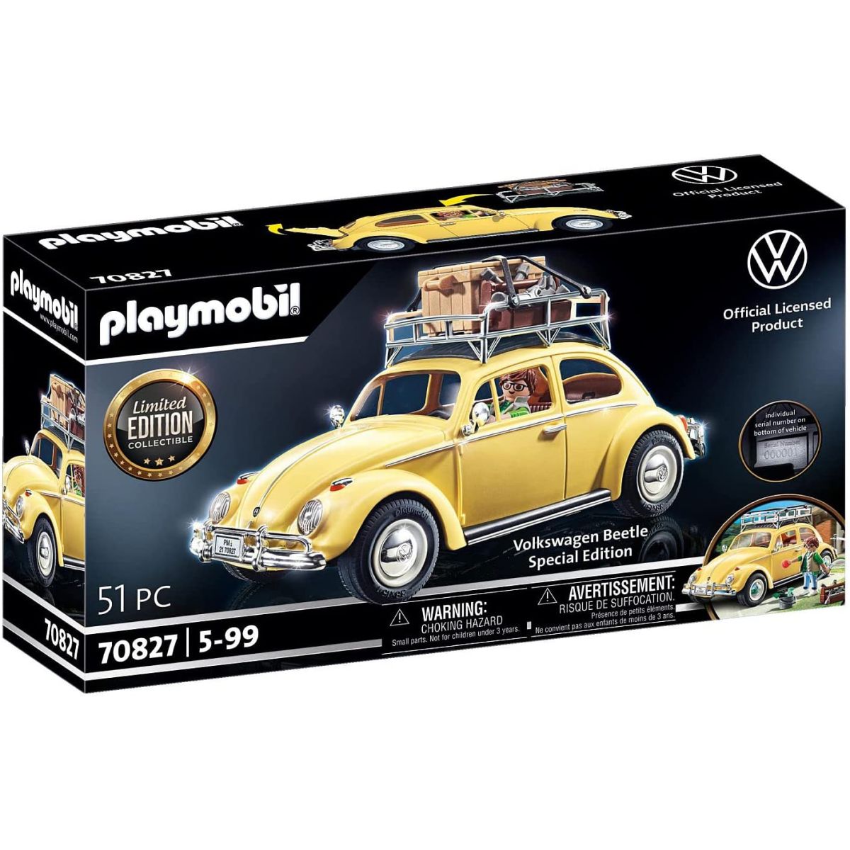 Promo sur le Playmobil 70827 Volkswagen Coccinelle chez Amazon