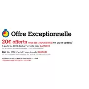 Code promo Darty : 20€ de remise tous les 150€