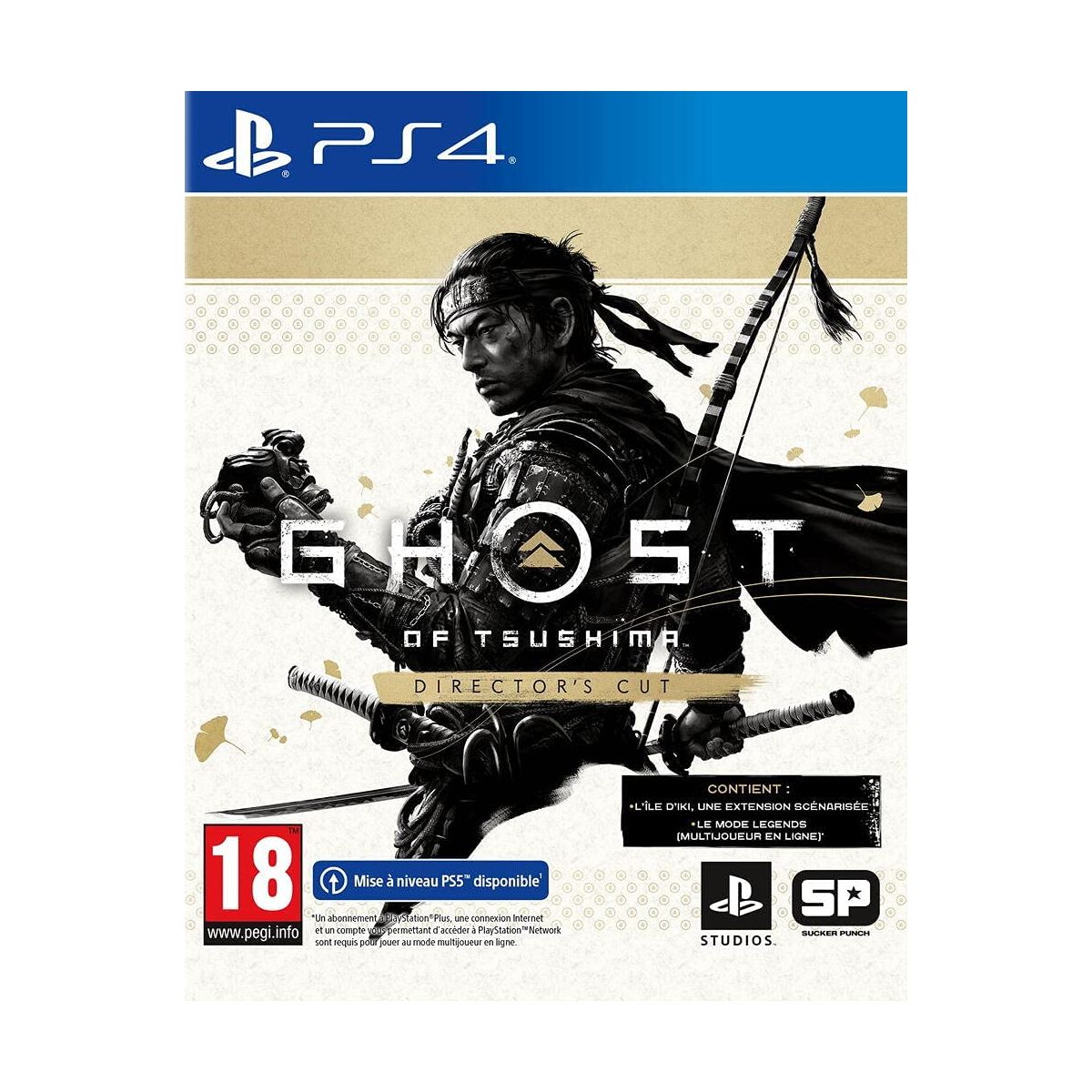 Promo Ghost of Tsushima Director's Cut PS4 Sony : 20% de réduction