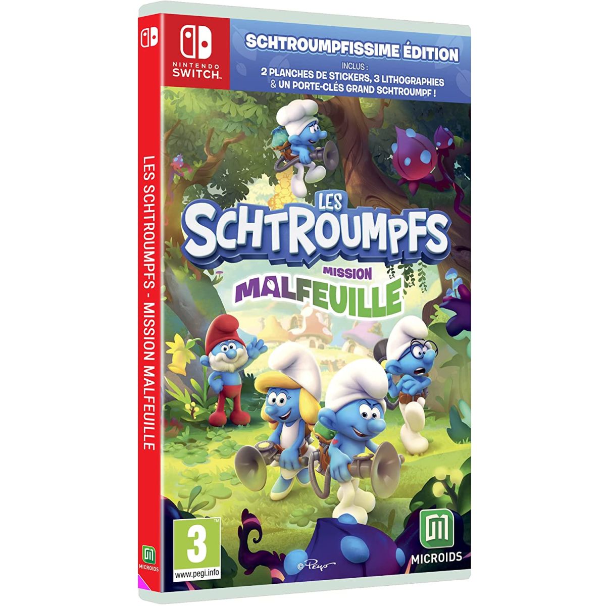 Promo Cdiscount : 20% sur Les Schtroumpfs - Mission Malfeuille Jeu Switch