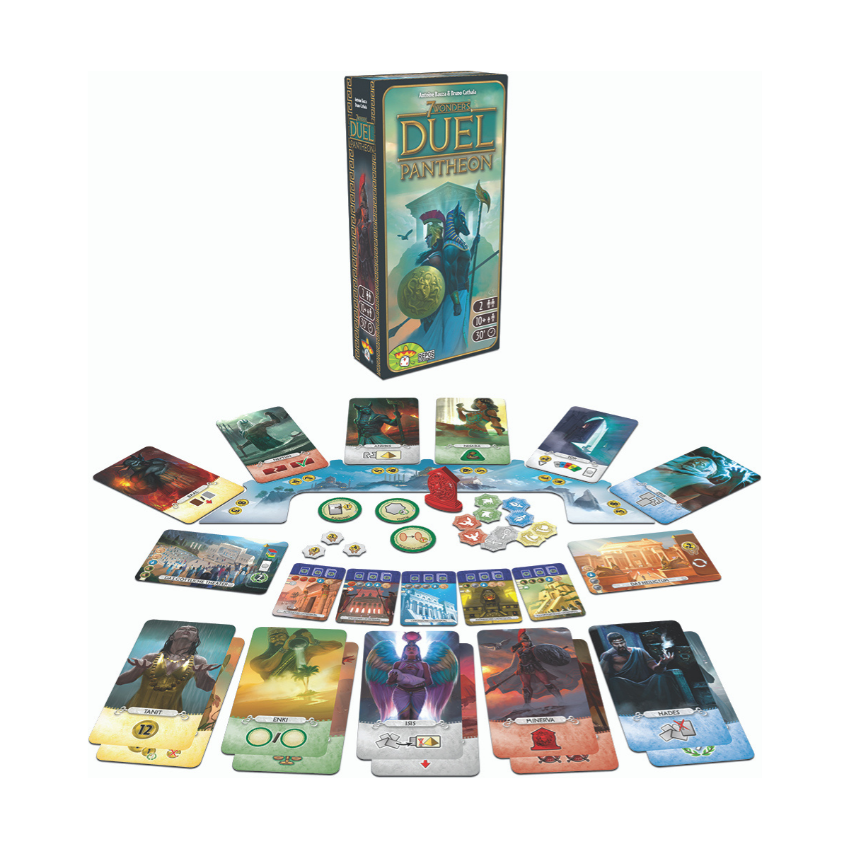 20% de réduction sur 7 Wonders : Duel - Pantheon