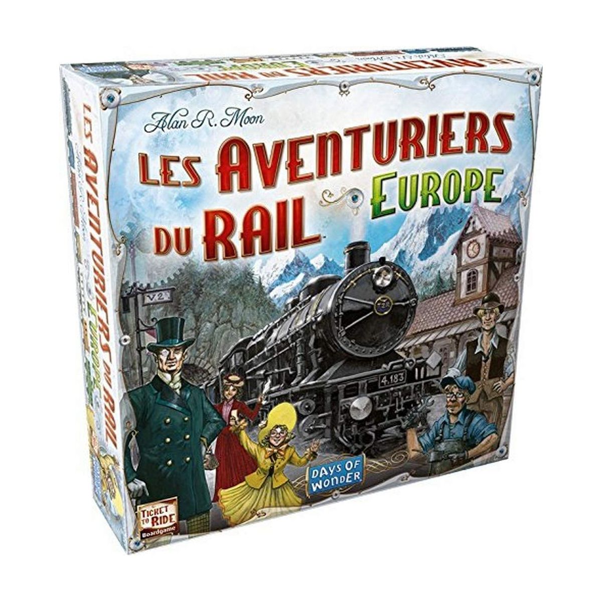 Coupon Amazon sur Les Aventuriers du Rail : Europe ASMODEE