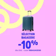 CDiscount fait perdre 10% sur 256 articles de bagagerie dès 69€ et les sets de valises plongent sous les 90€