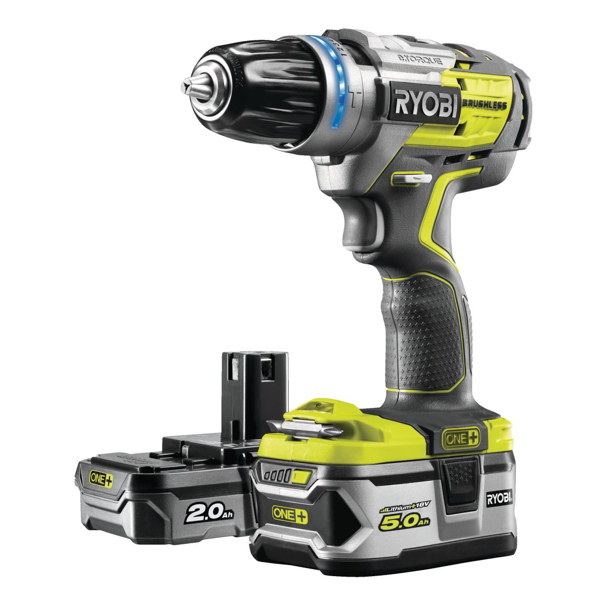 Bon plan Perceuse RYOBI Brushless R18PDBL-252S + 2 Batteries 18V chez CDiscount : seulement 143.35 €