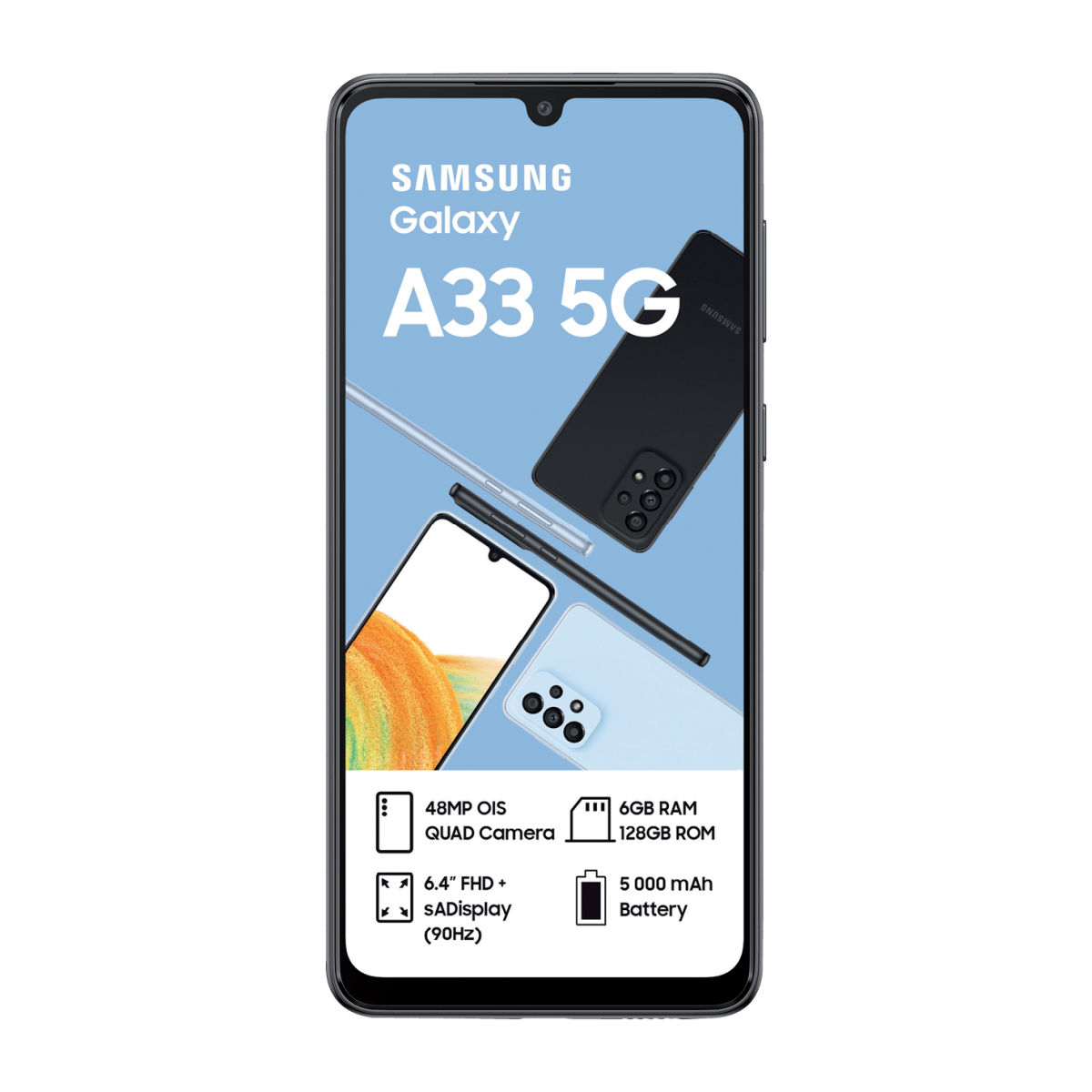 Promo Galaxy A33 5G : 30€ remboursés par Samsung