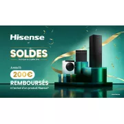 Profitez de 150€ de remboursement sur les réfrigérateurs Hisense RQ5P640SSKD et RQ5P640SSSD : mode d’emploi