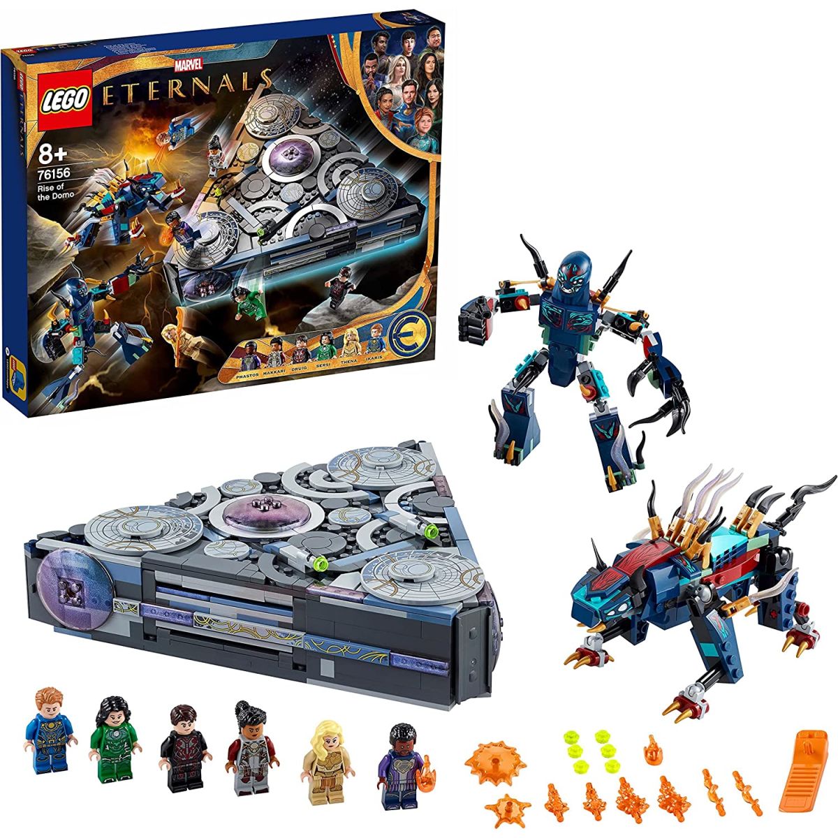 Soldes Amazon : 66.5€ pour Lego Eternals (76156) -L’ascension du Domo