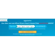 Bon plan Amazon : Prime offert pendant 30 jours