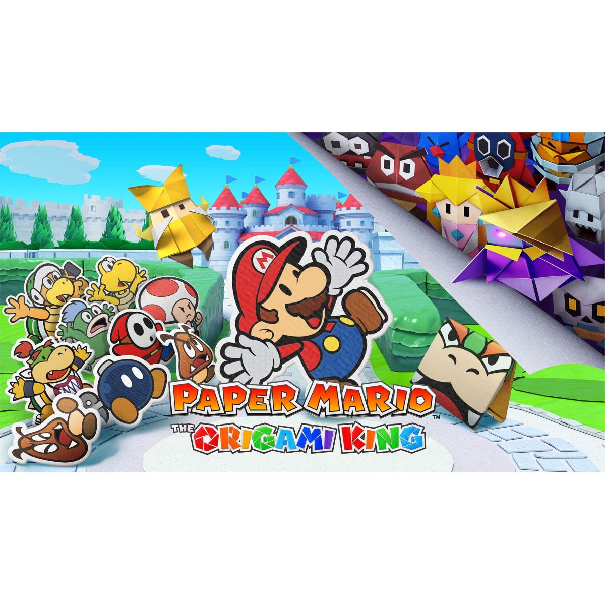 Bon plan Paper Mario the Origami King Nintendo Switch à seulement 24.98€ chez CDiscount