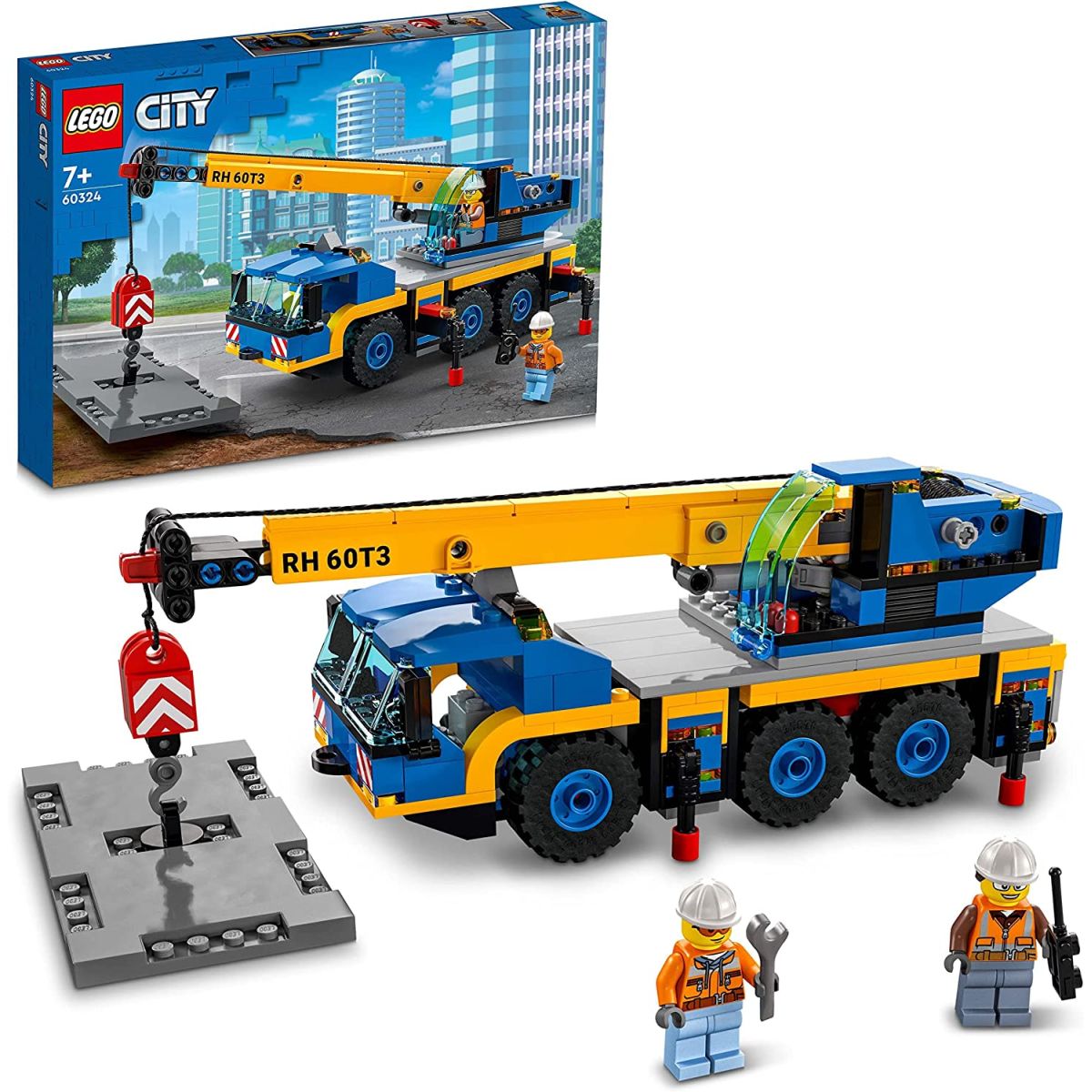Promo Amazon : LEGO City 60324 - La grue mobile pour 29.59 € seulement