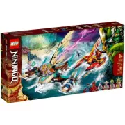 LEGO 71748 NINJAGO La Bataille de Catamarans en promo chez Cdiscount