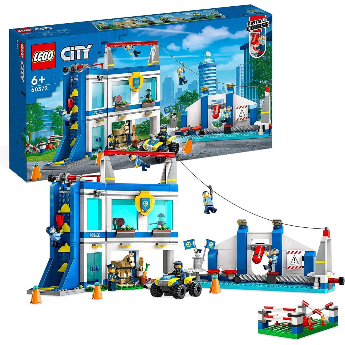 LEGO 60372 City Le Centre d’Entraînement de la Police pas cher : 7.60€ de remise