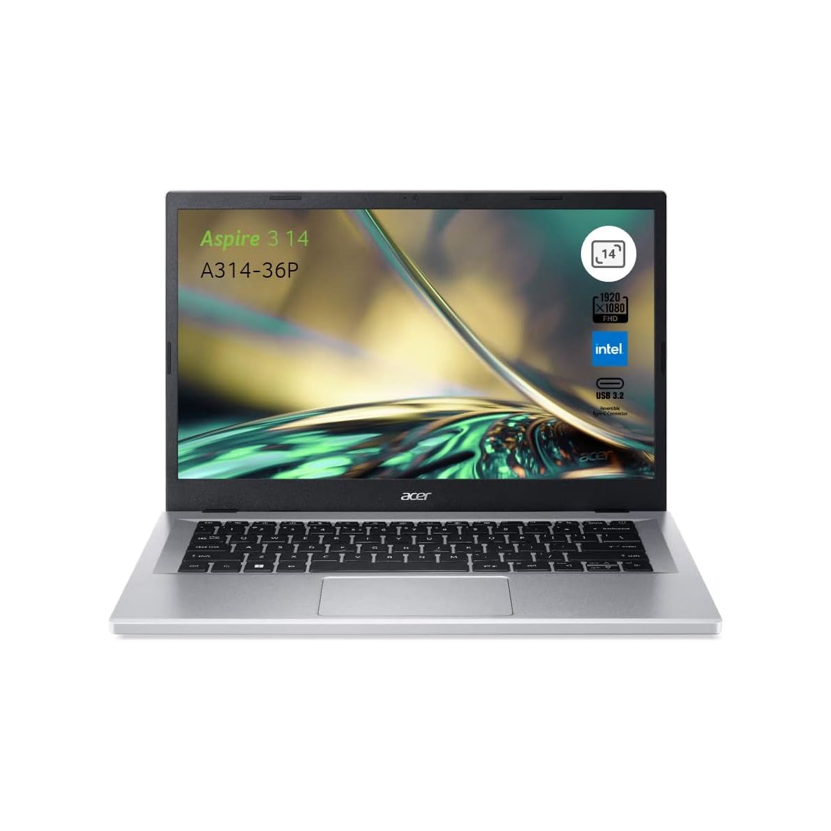 PC Portable Acer Aspire 3 A314-36P-38TV pas cher chez Amazon