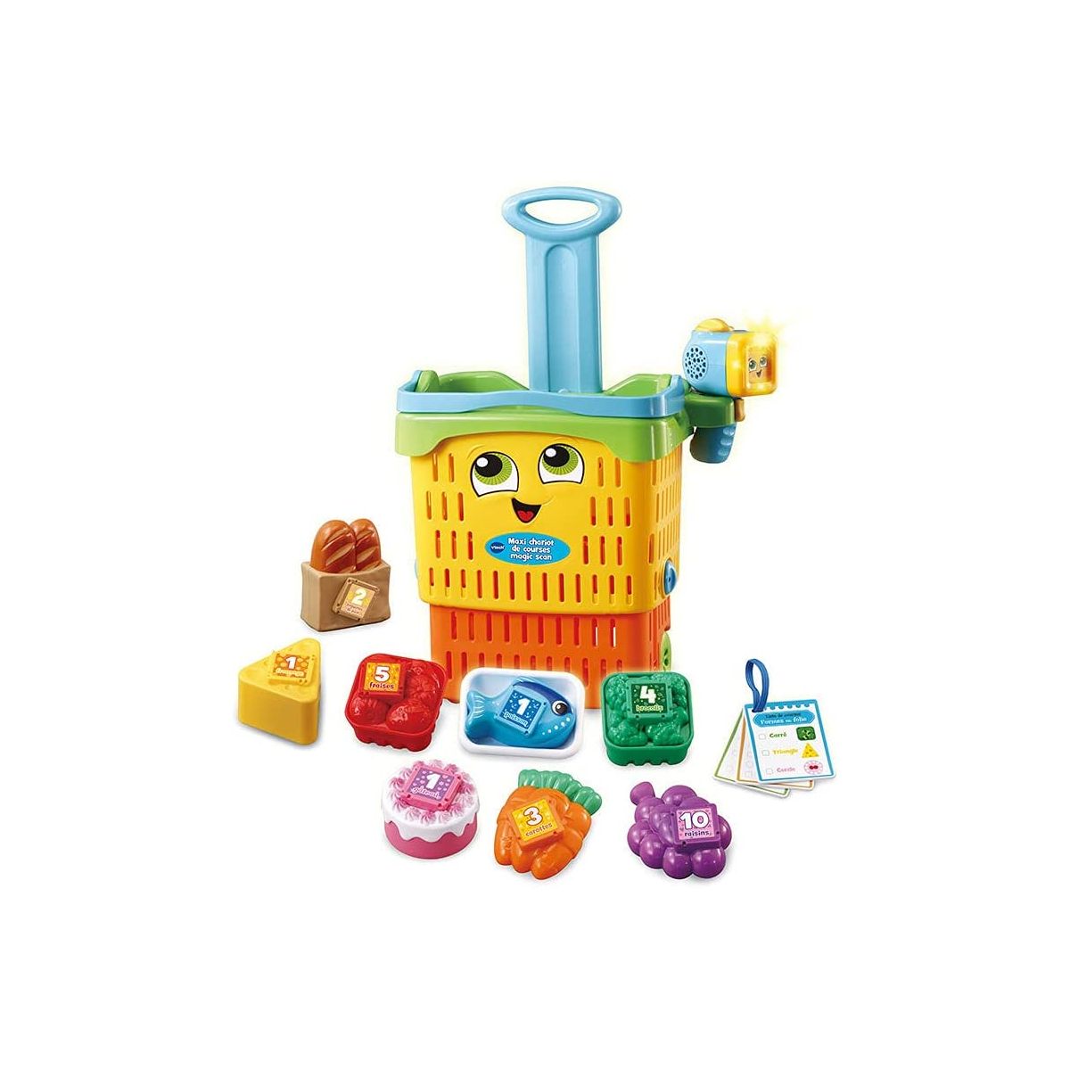 Promo Amazon : VTech Maxi Chariot de Courses Magic Scan 1, 2, 3 Imite Moi pour 23.27€ seulement