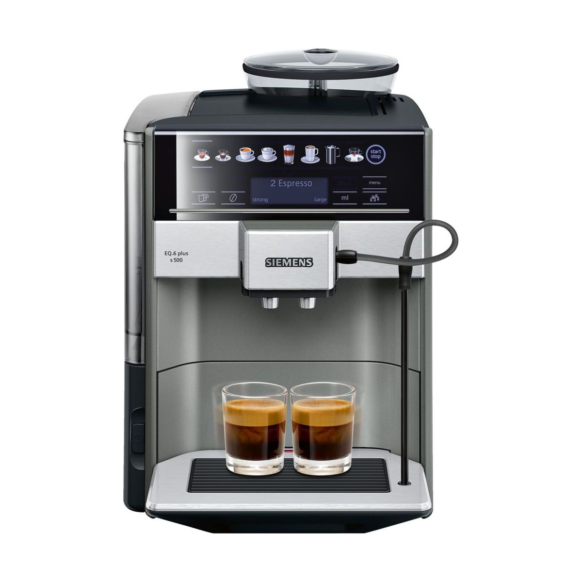 665.54€ pour l'expresso SIEMENS TE655203RW EQ6 plus S500, en promo chez CDiscount
